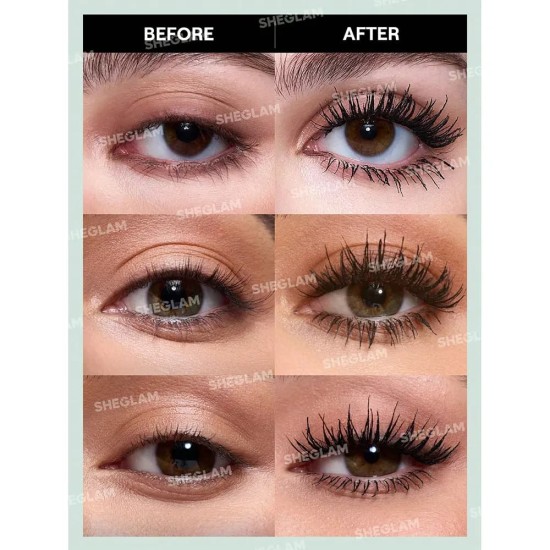 Sheglam Máscara de Pestañas Waterproof All-In-One Volume & Length 2