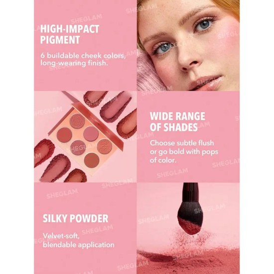 Sheglam Paleta de Coloretes Floral Flush Blushing Bouquet 2