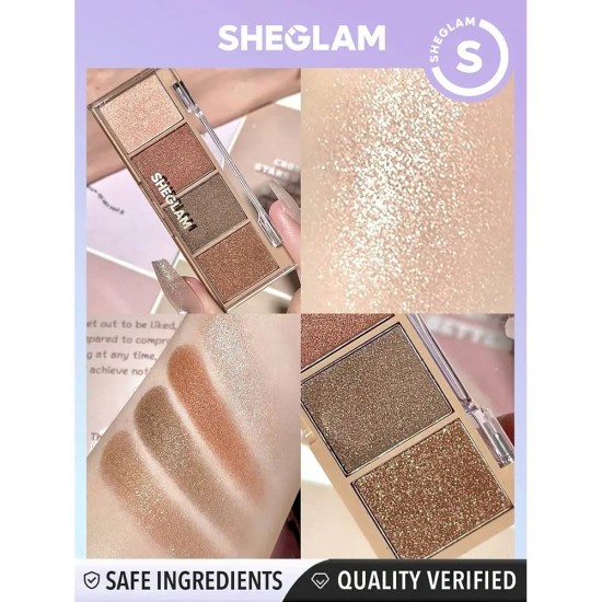 Sheglam Paleta de Sombras Essential Square Serendipity 2