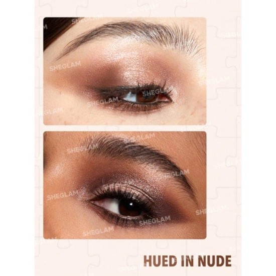 Sheglam Paleta de Sombras Jazy Jigsaw Hued In Nude 3