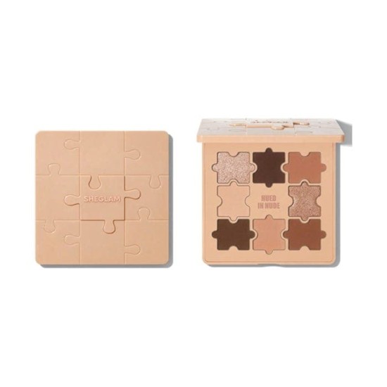Sheglam Paleta de Sombras Jazy Jigsaw Hued In Nude 0