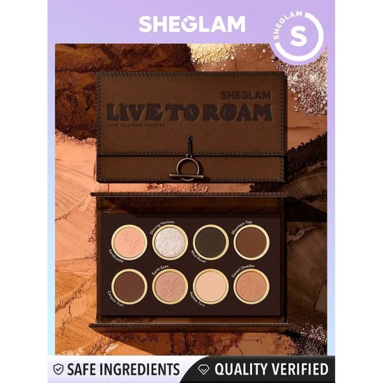 Sheglam Paleta de Sombras Live To Roam 1