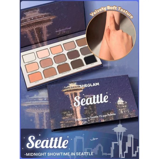 Sheglam Paleta de Sombras Showtime In Seattle 1