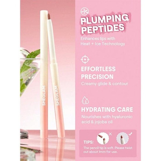 Sheglam Perfilador de Labios Bold Booster Plumping Cocoa Crush 1