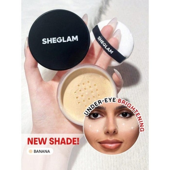 Sheglam Polvo Fijador Baked Glow Banana 1