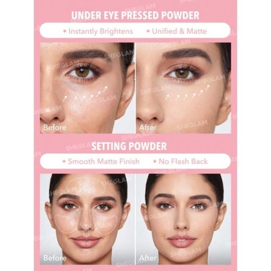 Sheglam Polvo Fijador Insta-Ready Bubblegum 1