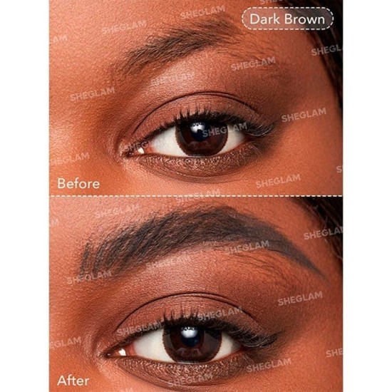 Sheglam Pomada Para Cejas Boss Brow Marrón Oscuro 1