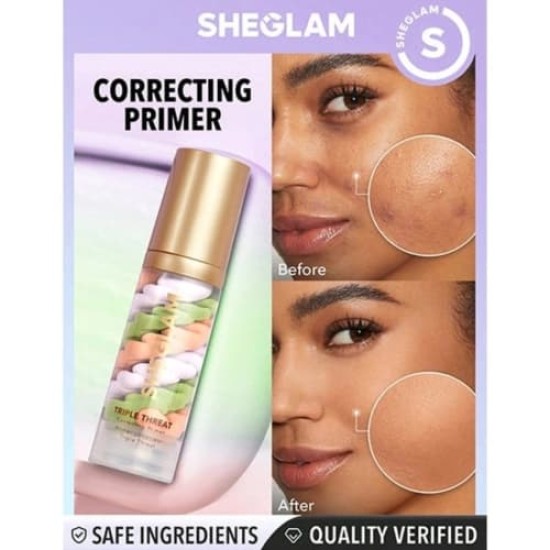 Sheglam Prebase Correctora del Color Triple Theart 2