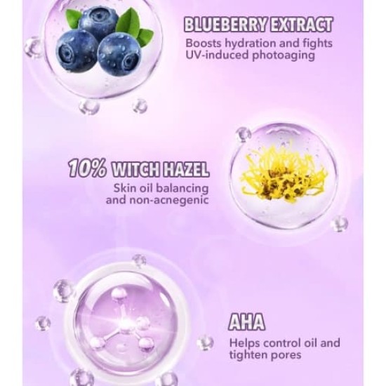Sheglam Prebase Good Grip Hydrating Blueberry + AHA 1