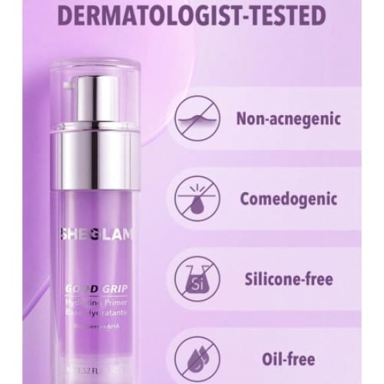 Sheglam Prebase Good Grip Hydrating Blueberry + AHA 2