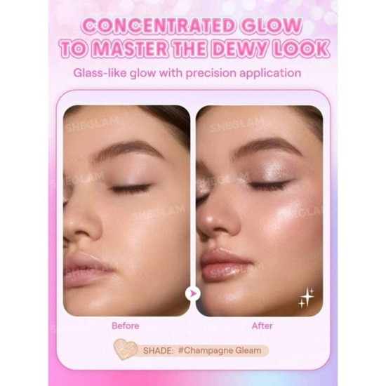 Sheglam Sombra de Ojos En Barra Crystal Jelly Glaze Champagne Gleam 2