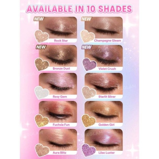 Sheglam Sombra de Ojos En Barra Crystal Jelly Glaze Champagne Gleam 3