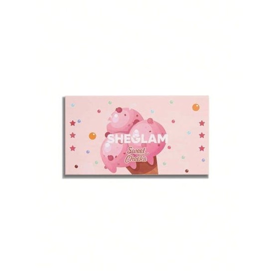 Sheglam Trío Paleta de Coloretes Sweet Cheeks Enamored 4