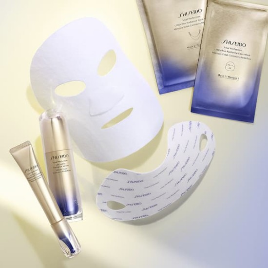 Shiseido Vital Perfection Liftdefine Radiance Face Mask 6 Sets 3