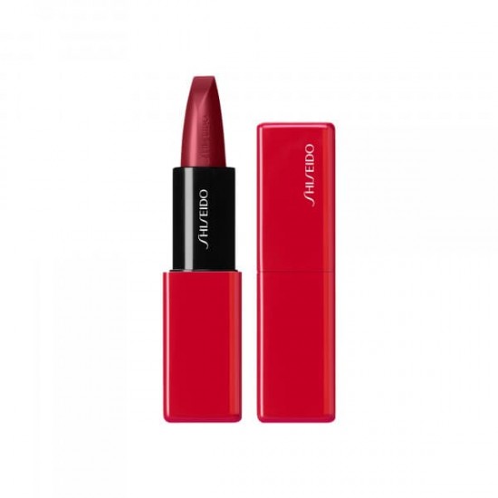 Shiseido Technosatin Gel Lipstick 411 Scarlet Cluster 0