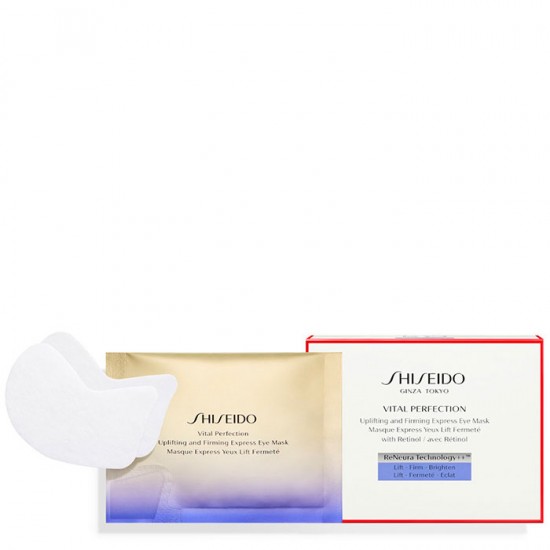 Shiseido Vital Perfection Uplifting And Firming Eye Mask 12 Toallitas 1