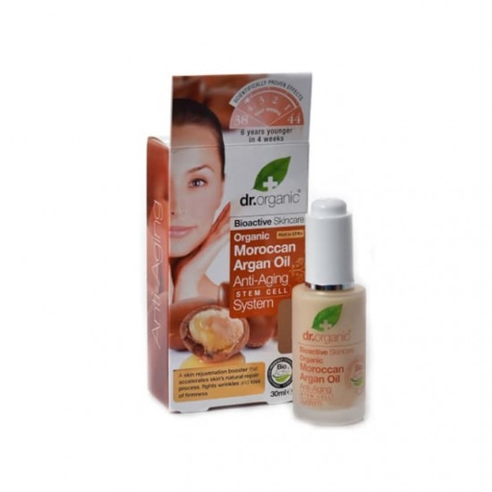 Dr Organic Sistema Antiedad con Células Madre de Argán 30 ml 0