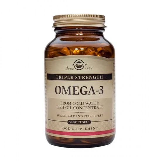 Solgar Omega-3 Triple Concentración 50 Unds 0