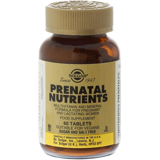 Solgar Prenatal Nutrientes 120 Uds 0
