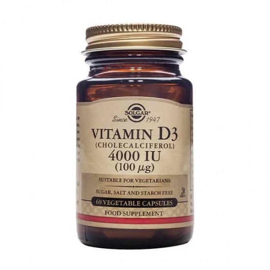 Solgar Vitamina D3 60 Caps 0