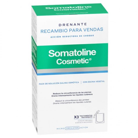 Somatoline Vendas Drenantes Refill Pack 0