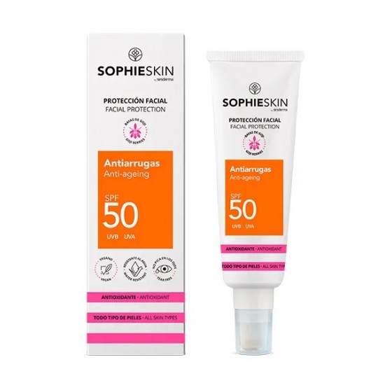 Sophieskin Crema Solar Facial Spf 50 Antiarrugas 50Ml 0