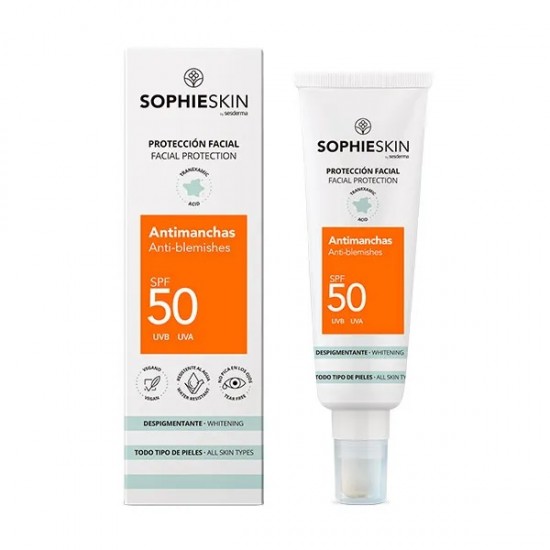 Sophieskin crema solar facial SPF 50 antimanchas 50ml 0