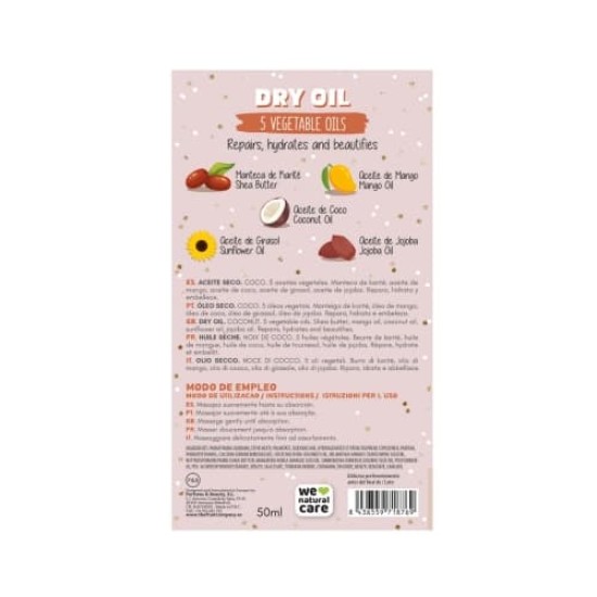 The Fruit Company Aceite Seco Coco 50ml 2