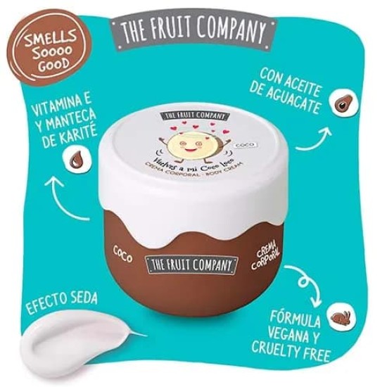 The Fruit Company Crema corporal coco 200ml 1