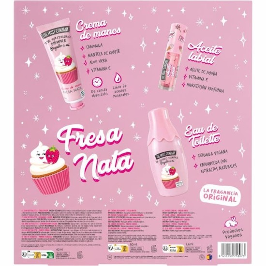 The Fruit Company Strawberry & Cream Gift Set 1