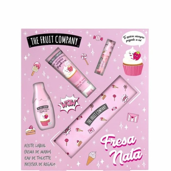 The Fruit Company Strawberry & Cream Gift Set 0