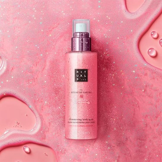 The Ritual Sakura Shimmering Body Spray 150ml 2