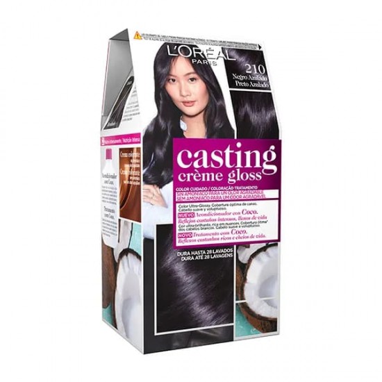 Tinte Casting Créme Gloss 210 Negro Azulado 0