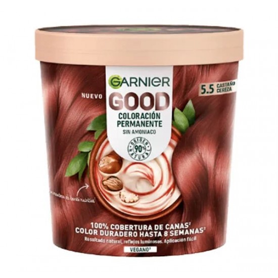 Tinte del Pelo Garnier Good 5.5 Castaño Cereza 0