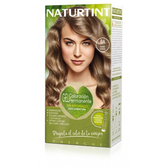 Tinte Pelo Naturtint N 8A Rubio Ceniza 0