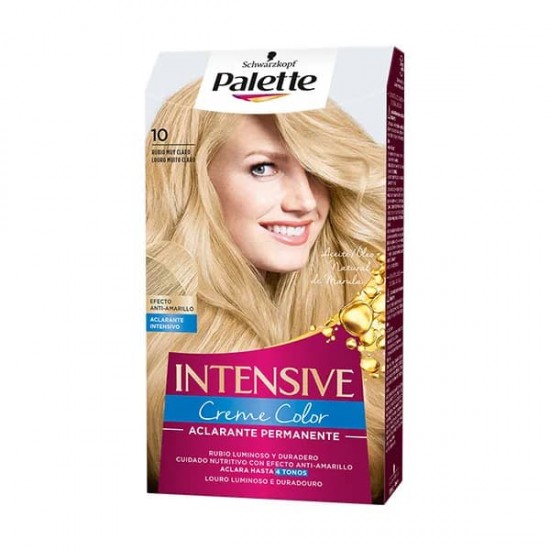 Tinte Pelo Schwarzkopf Palette Nº 10 Rubio Muy Claro 0