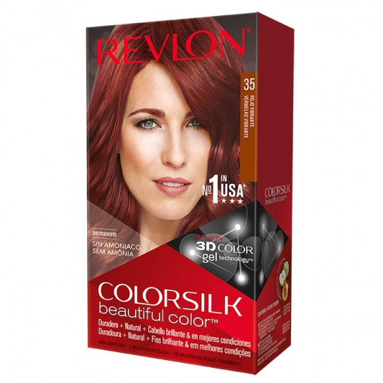Tinte Revlon Colorsilk 35 Rojo Vibrante 0