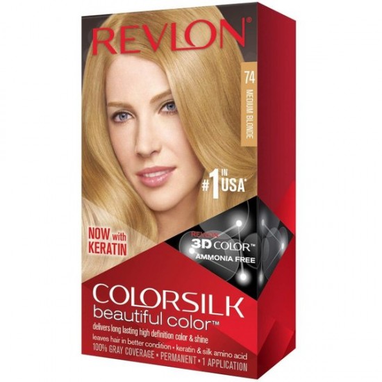 Tinte Revlon Colorsilk 74 Rubio Medio 0