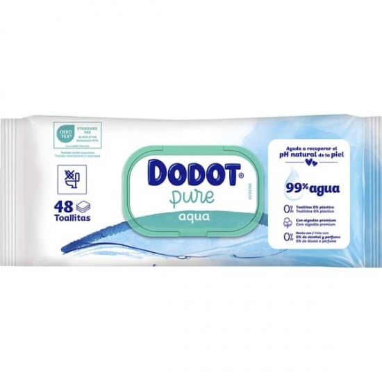Dodot Aqua Pure 48 Uds 0