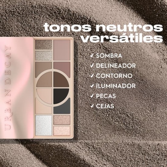 Urban Decay Naked Shaped paleta de sombra de ojos Cool 4