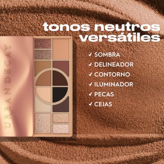 Urban Decay Naked Shaped paleta de sombra de ojos Warm 4