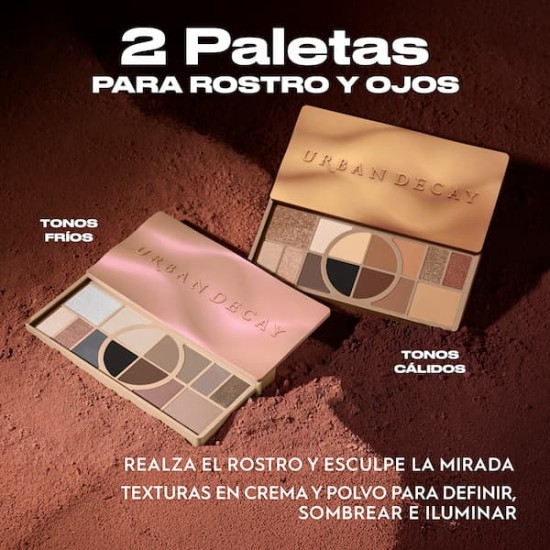 Urban Decay Naked Shaped paleta de sombra de ojos Warm 5