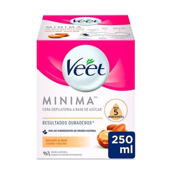 Veet Cera Depilatoria Minima 250 Ml 0