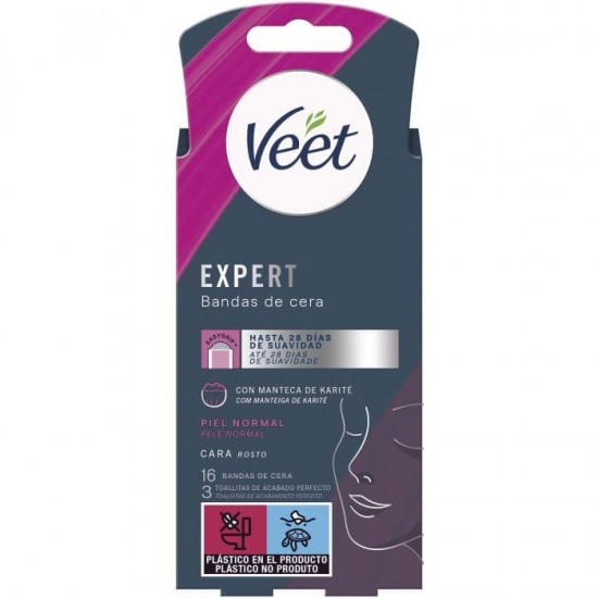 Veet Expert Bandas de Cera 12 Ud 0