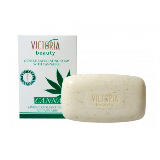 Victoria Beauty Cannabis Jabón Exfoliante 75G 0