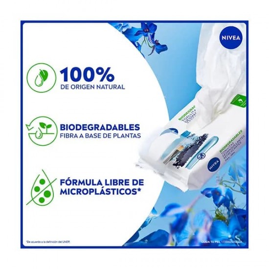Nivea Toallitas Desmaquilladoras Refrescantes 25 Uds 3