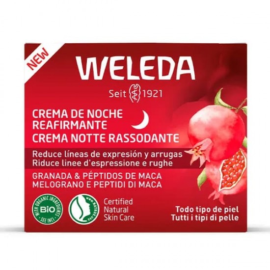 Weleda Crema de Noche Reafirmante Granada 40ml 1