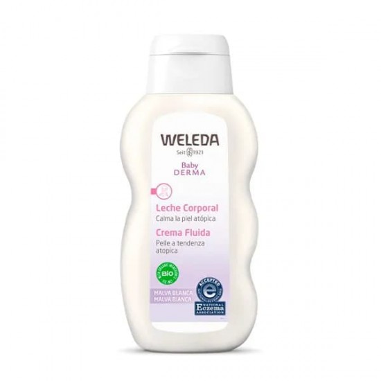 Weleda Leche corporal de Malva Blanca 200ml 0