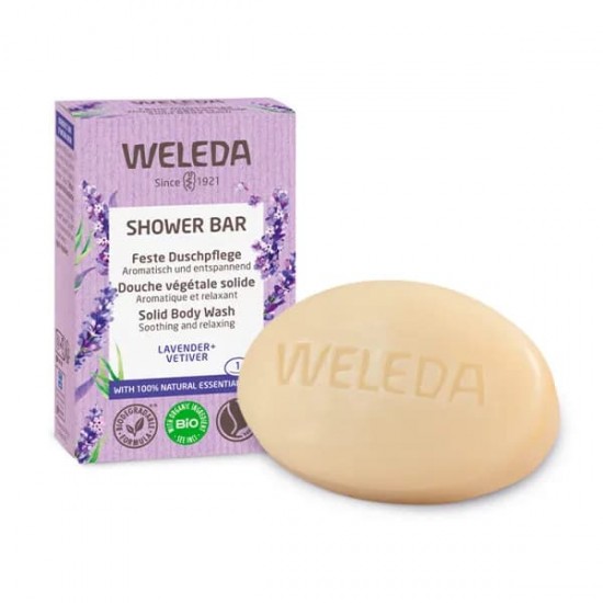 Weleda Shower Bar Lavanda + Vetiver 75GR 0