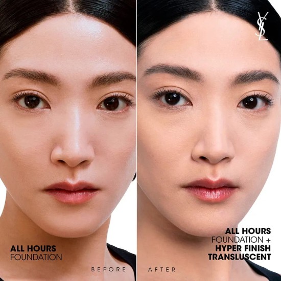 Ysl All Hours Hyper Finish Polvo Matificante Translucent 2